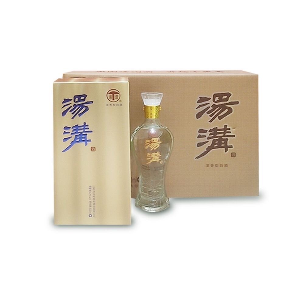 江苏汤沟两相和42度500ml瓶*6瓶箱装浓香型白酒纯粮商务送礼之情
