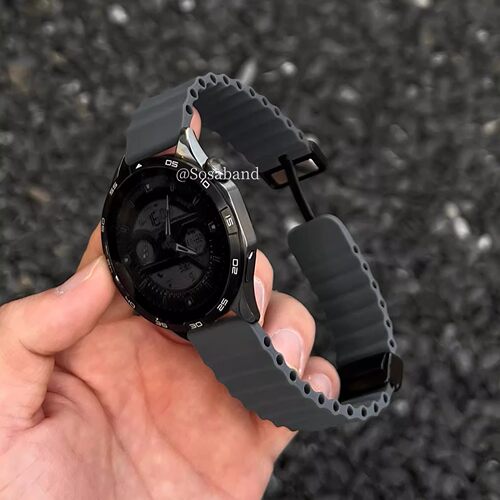 适用华为手表硅胶磁吸表带
