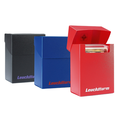 德国灯塔-TCG集换式卡牌宝可梦游戏王奥特曼球星卡明星收藏收纳高清透明黑底专用三寸卡膜卡套卡砖收纳盒