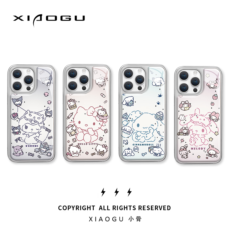 三丽鸥女款可爱水凝滴胶手机壳