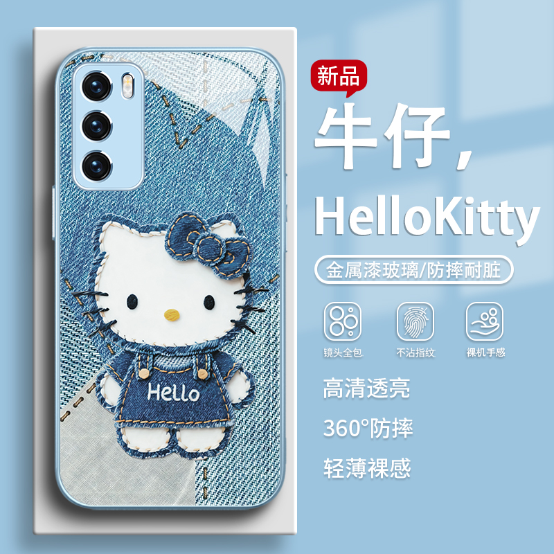 牛仔HelloKitty凯蒂猫手机壳