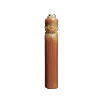 实心竹把件竹雕金蟾红皮实心玉竹手把件文玩玉化竹子根雕玉竹金蟾