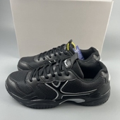 外贸室内外专业训练抗扭转透气百搭羽毛球网面透气比赛运动鞋 男女