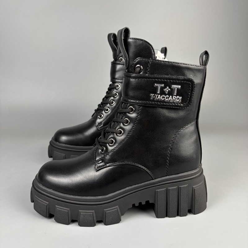 加绒加厚俄罗斯单女厚底增高马丁靴冬季保暖防滑防水雪地靴百搭潮