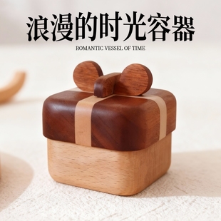 定制diy婴儿胎发脐带保存盒乳牙储存瓶纪念品桌面摆件手工礼物小