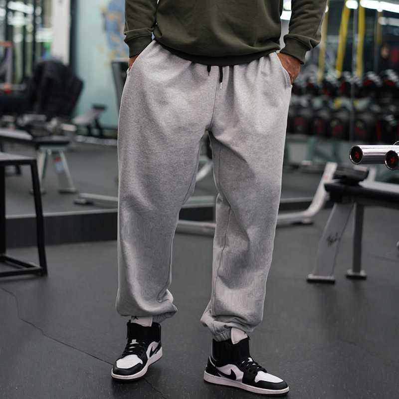 UP训练怪兽重磅宽松束脚秋季卫裤