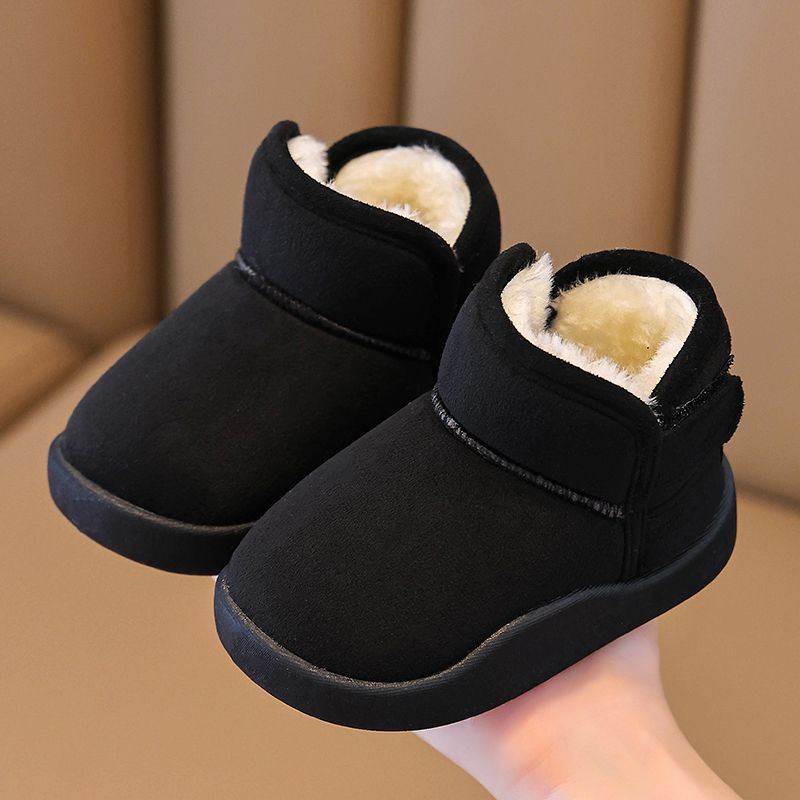 2026新款儿童雪地靴男女童秋冬季加厚加绒保暖棉鞋防滑儿童棉靴子