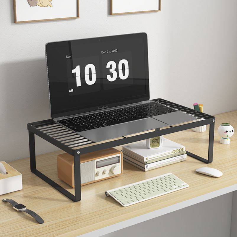 电脑支架散热桌面加厚电脑支架学生宿舍办公居家置物架键盘烧烤架