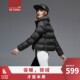 THE ESSENCE鹅绒羽绒服女士2025年新款 短款 小个子黑色潮 J110