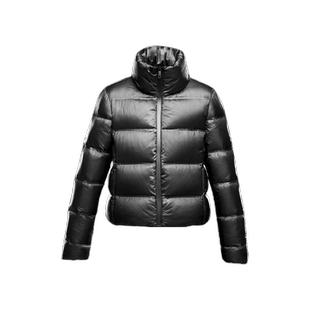 OF THE ESSENCE鹅绒羽绒服女士2025年新款短款小个子黑色潮 J110