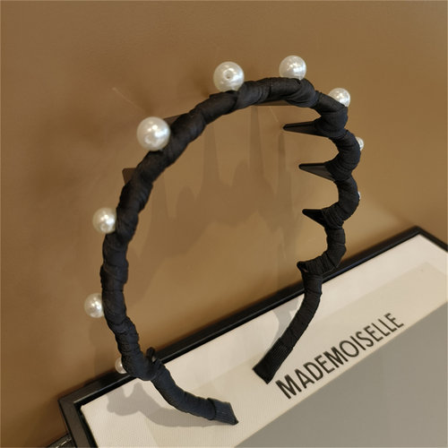 高级感珍珠发箍女2025新款