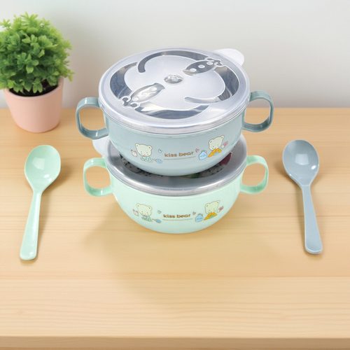 宝宝吃饭304不锈钢辅食碗