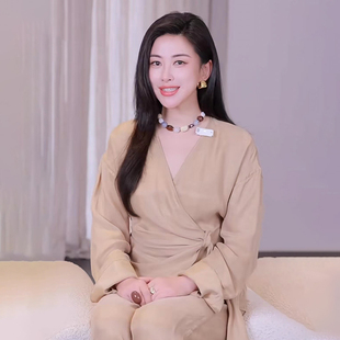 「蒋勤勤/朱珠明星同款」shenshen法式高级衬衫阔腿裤两件套装女
