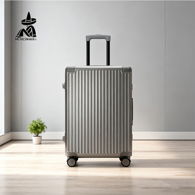 稻草人PC加ABS多功能密码旅行箱