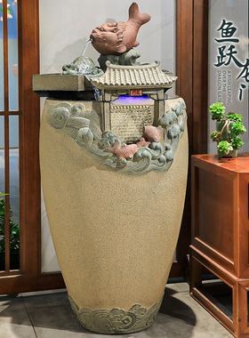 汉韵堂新中式流水摆件