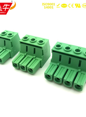 10.16mm凤凰插拔式PCB接线端子台铜接线柱5EDGK/KF2EDGSK/PC16-ST