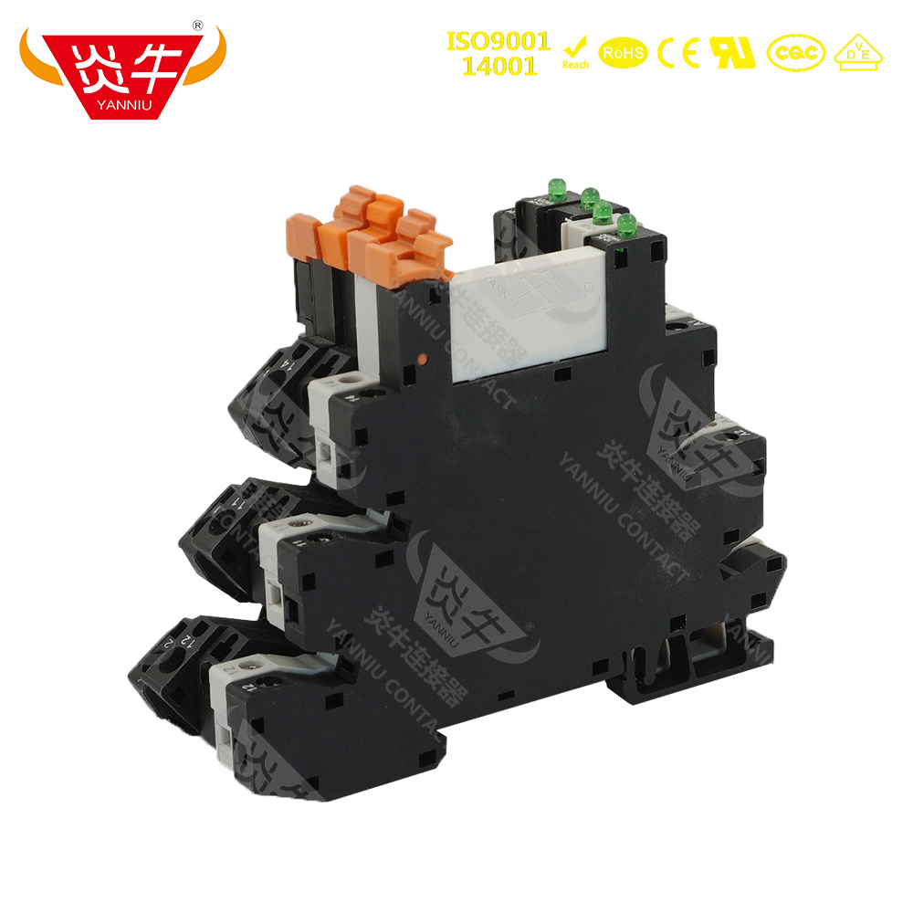 信号继电器底座炎牛定制logo