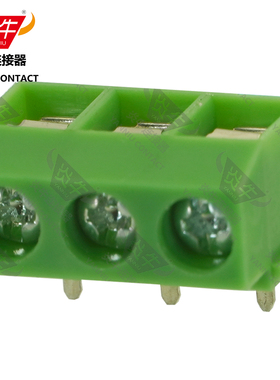 YN126R/KF/DG炎牛PCB接线端子5.0mm螺钉式凤凰端子接线柱连接器