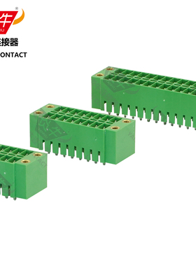 3.5mm炎牛双层插拔式接线端子15EDGVHBM/KF2EDGKVM/MCDNV1.5-GF1