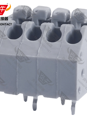 YN250/DG/KF/PTSA1.5/0136炎牛PCB接线端子3.5mm弹簧式凤凰端子