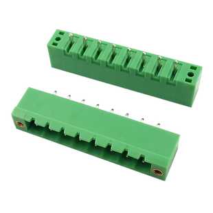 5.08mm插拔式PCB接线端子KF2EDGVM/MSTBV2.5-GF凤凰接线柱接线排