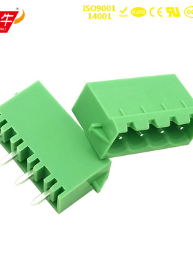 5.08mm插拔式PCB接线端子KF2EDGVG/MSTBVA2.5-G连接器接插件凤凰