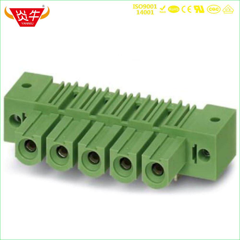 16mm凤凰插拔式pcb接线端子排kf2edgram/ipc16-gf连接器接插件