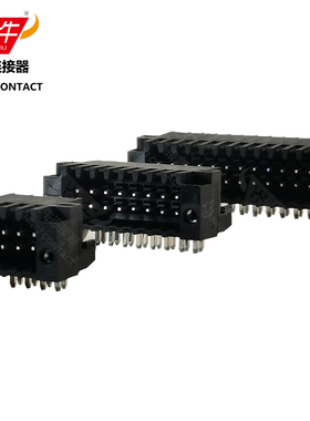YN15EDGRHDM/KF2EDGERM/0156炎牛PCB接线端子2.54mm双层町洋针座