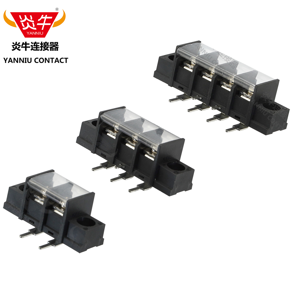 炎牛栅栏式PCB接线端子