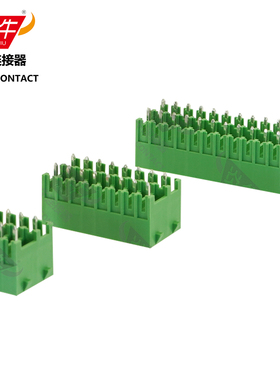 YN15EDGVHBN/KF2EDGKVG/MCDNV1.5-G1炎牛双层插拔式3.5mm接线端子