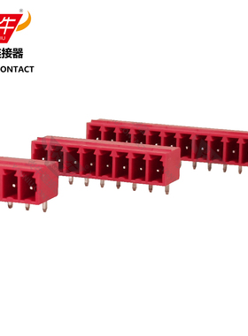 3.81mm炎牛凤凰针座PCB接线端子15EDGRC/ECH381R/KF2EDGR/MC1.5-G