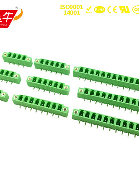 5.08mm凤凰插拔式PCB接线端子15EDGRM/KF2EDG15RM/MC1.5-GF接线排