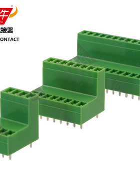 3.81mm凤凰双层插拔式PCB接线端子台15EDGVT/KF2EDGVT/MCDV1.5-G