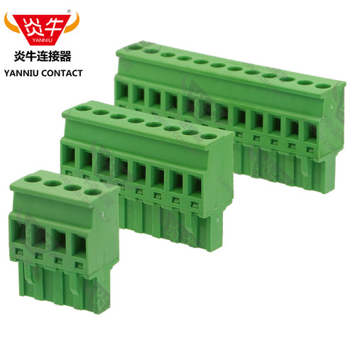 5.0mm凤凰插拔式pcb接线端子