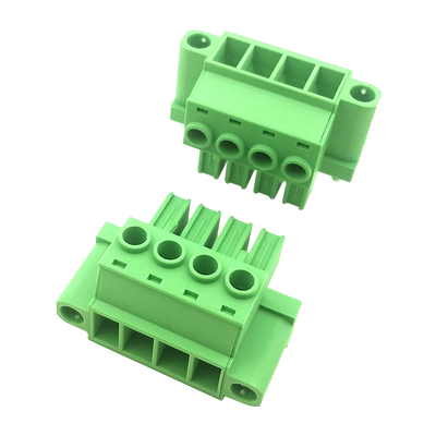 7.62mm插拔式pcb接线端子台