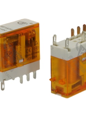 HF157F 24v 两组转换8脚8A250VAC 宏发 工业 继电器 带指示灯