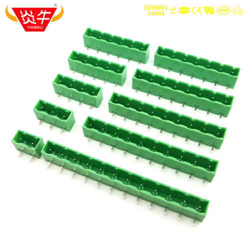 7.5mm插拔式pcb接线端子台