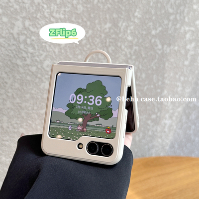 适用三星zflip6硅胶手机壳