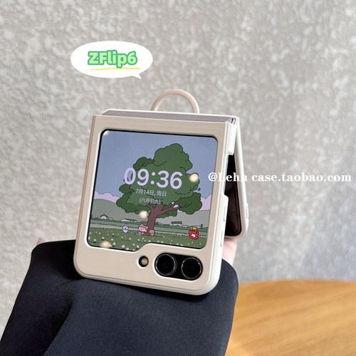 适用三星zflip6硅胶手机壳