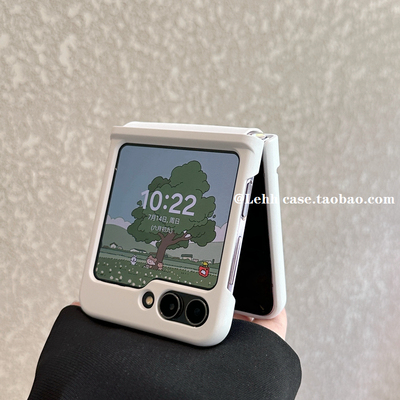 适用三星Zflip6铰链全包手机壳