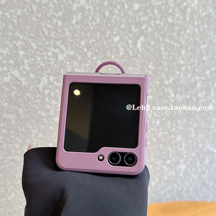 新款硅胶指环扣适用三星zflip6手机壳女款galaxyzflip5折叠屏手机套zflip4个性