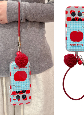 适用vivox200promini手机壳x100蓝色x90pro+格纹x80红色x70苹果xnote卡包t2x卡套x60带铃铛x50挂绳vivo手绳女