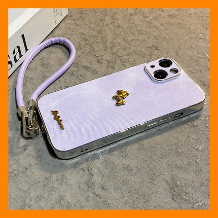 2026金属英文小马适用opporeno15手机壳reno14pro新年reon13马年12带11挂绳10por+紫色9牛仔纹8女7se/6十oppo