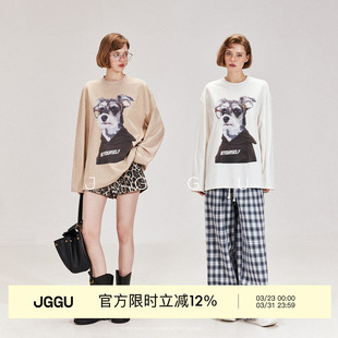 帅气眼镜狗狗长袖 气B入 元 晶咕黑标JGGU