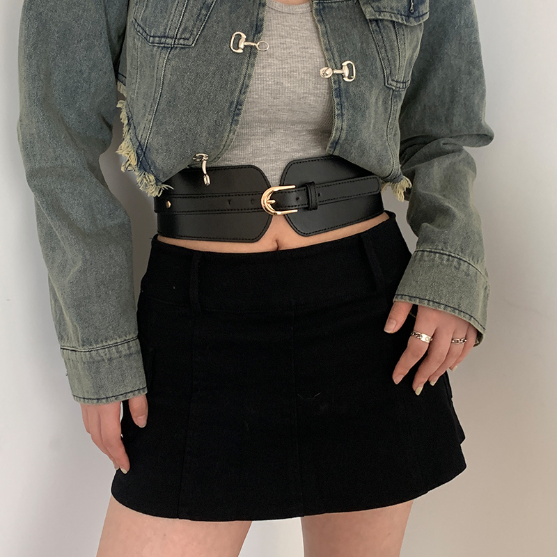 刺毛叔叔女pu合金优雅韩系