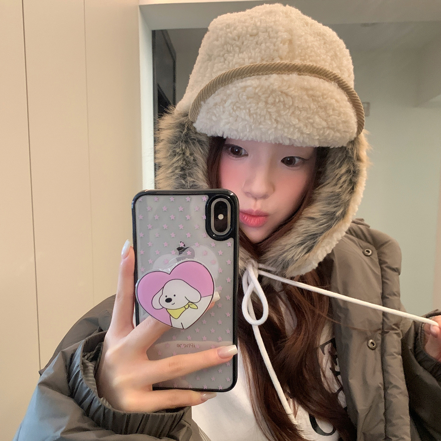 加绒加厚羊羔毛绒雷锋帽女冬季保暖大头围骑车护耳帽户外包头帽子,服饰配件/皮带/帽子/围巾,帽子,淘宝优惠券,粉丝福利购,淘宝优惠卷