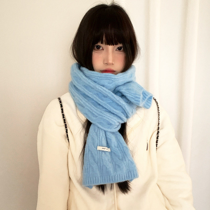 韩系学生保暖护颈防寒围脖