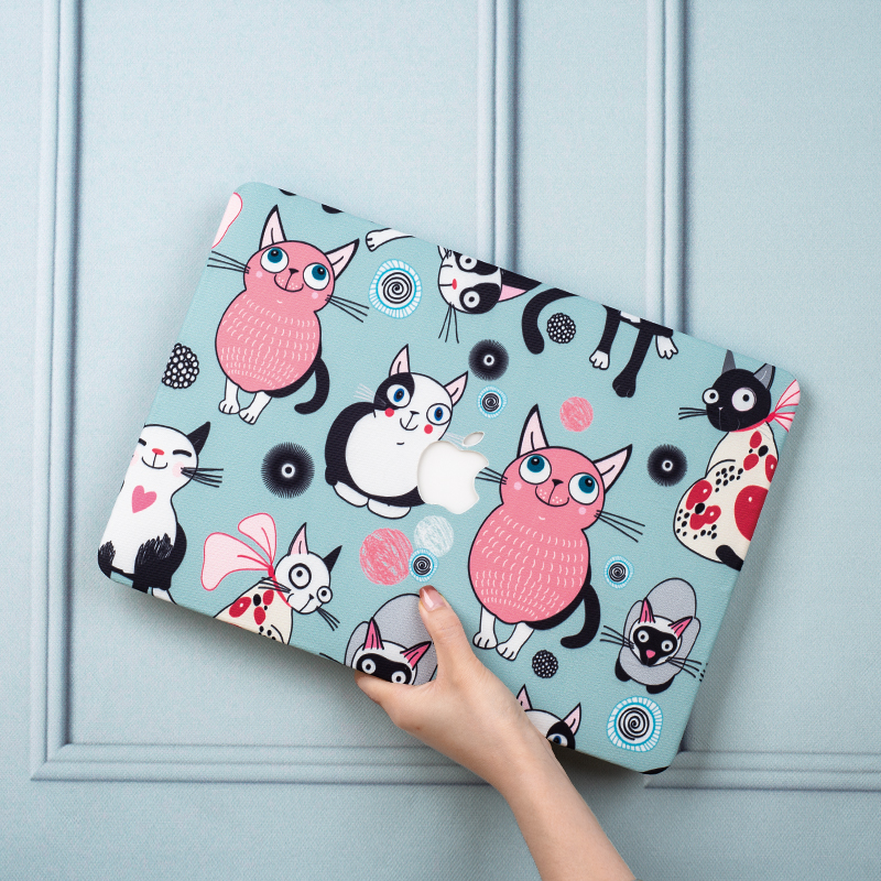 笔记本保护壳适用苹果macbookair2023款14英寸M2max电脑套M1配件macpro16个性彩绘可爱女13保护套12外壳潮