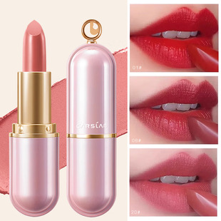 卡姿兰口红官方正品专柜2025年新款不易不沾杯唇釉豆沙色雾吻掉色