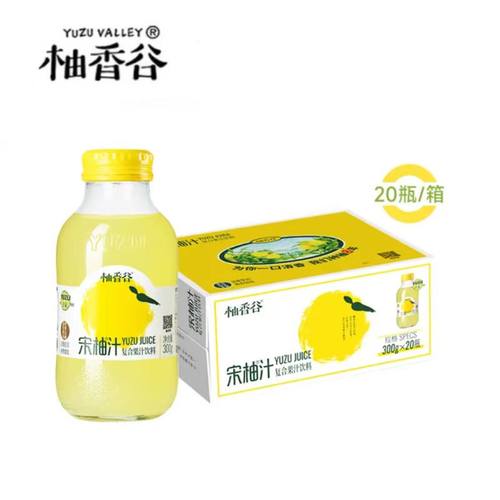 【正品】柚香谷宋柚汁110一箱